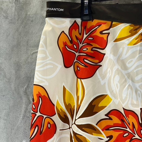 Hurley Men's Barely Bone Printed Phantom Classic Pull-On Board Shorts SZ 40 - Picture 3 of 13